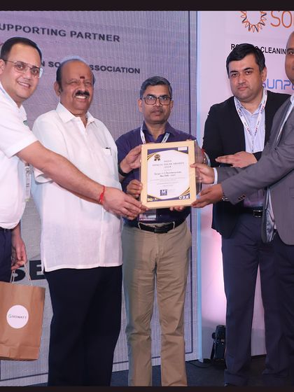 We were awarded C&I Solar Project of the Year for our largest ISTS project, JAI, at the EQ SuryaCon & DeCarbonise India Event. This milestone recognizes our capability in executing complex, large-scale renewable projects.