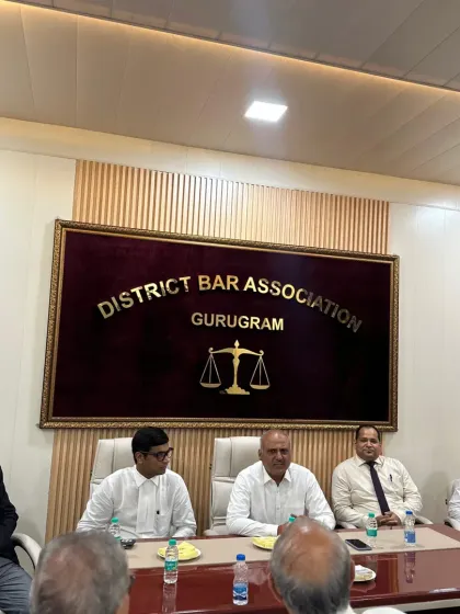 The inauguration of our new bar office was a significant milestone for the entire Gurugram legal community.