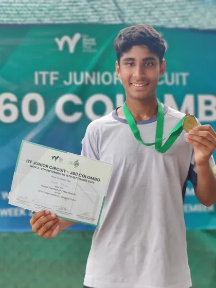 Competing on the international stage is a key part of our high-performance track. This was a major milestone for 14-year-old Tavish Pahwa, securing his first ITF J60 singles title in Colombo, Sri Lanka, with a dominant performance against international competition.