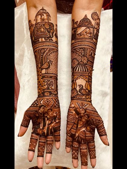 Shaik Tabassum - Destination Wedding Mehendi Storytelling Mehendi: Your Love Story on Your Hands photo 8