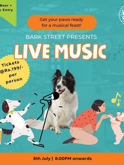 Get your paws ready for a musical feast! Another one of our live music events with a great ticket offer.