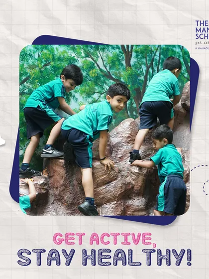 Get active, stay healthy! We encourage physical activity through fun challenges like climbing, which builds strength, coordination, and confidence.