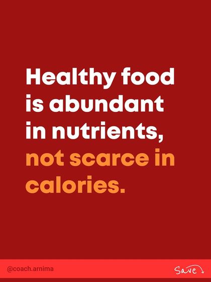 Healthy food is abundant in nutrients, not scarce in calories. I explain why focusing on nutrient density over just calorie counting is the key to truly nourishing your body.