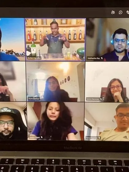 We bring our expertise to your team, no matter where they are. This is a look into one of our virtual cocktail workshops, designed to be just as engaging and informative as our in-person sessions.