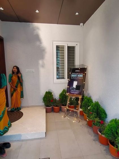 Congratulations to our clients on their new smart home in Indore! It was a pleasure to be part of their housewarming and bring smart automation to their beautiful new abode.