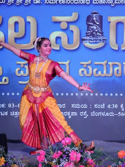 Capturing the energy and grace of a Bharatanatyam dancer during a live stage performance. My experience with stage lighting ensures we get sharp, vibrant photos of fast-moving action.