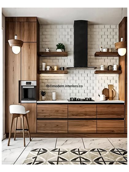 Designing with a Touch of Sweetness - Modular Home Interiors Cute & Compact Kitchens photo 5