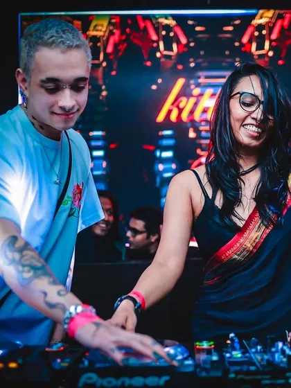 Another shot from my set with Imanu. The energy in the room was incredible, a true celebration of Drum and Bass music.