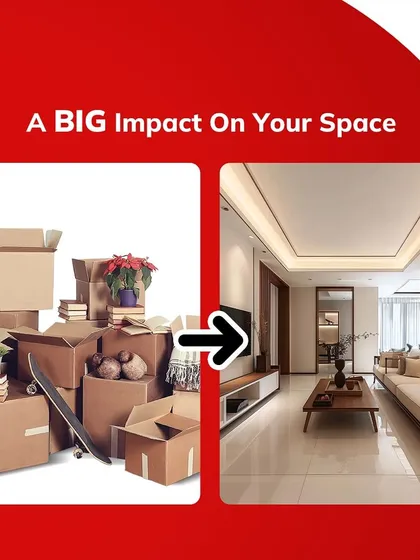 This is the magic I do. I turn a space filled with boxes and clutter into a clean, peaceful room you can actually live in. Let me handle the mess so you can enjoy your home.