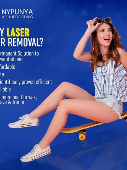 Why choose laser hair removal? It's a permanent solution to unwanted hair that is affordable, safe, and scientifically proven. Say goodbye to the endless cycle of waxing, shaving, and trimming.