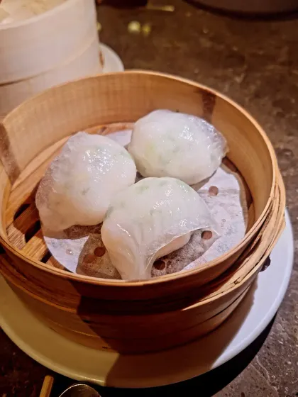 Another variety of steamed dumplings from the unlimited brunch menu at Royal China.