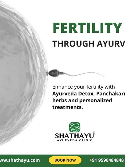 This graphic illustrates the core of my fertility approach: enhancing reproductive health through Ayurveda. I utilize a combination of detox, Panchakarma, specific herbs, and personalized treatments to improve sperm and egg quality for better conception outcomes.