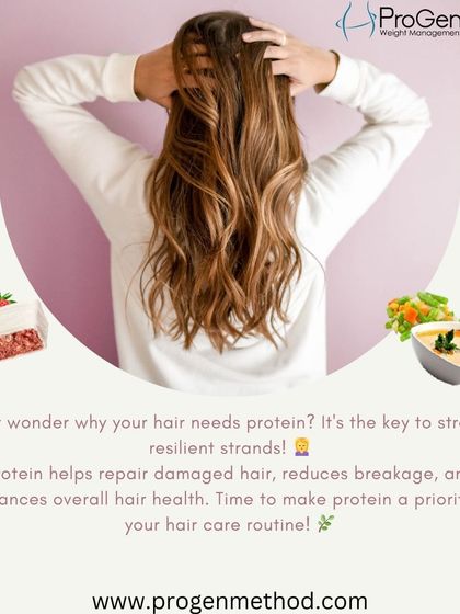 Ever wonder why your hair needs protein? It's the key to strong, resilient strands. Our high-protein meals help repair damaged hair and reduce breakage.