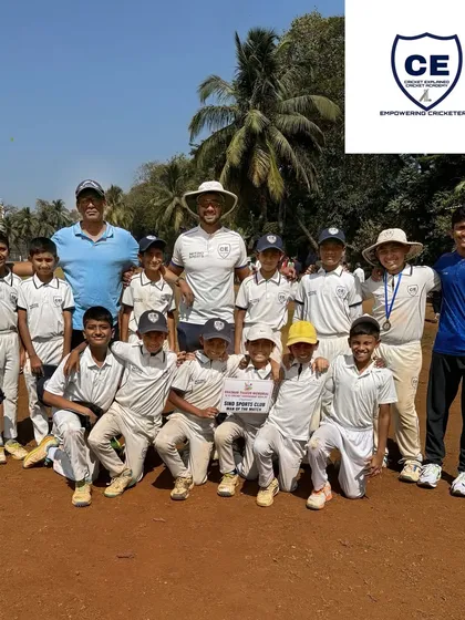 Another shot of my victorious U-12 team after their win in the MCA Bhaskar Thakur Memorial. The joy and camaraderie are evident.