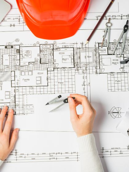 This architectural plan signifies the shift to an online building plan approval process in Karnataka. I assist clients in preparing and submitting their plans through this new digital system, ensuring all documents meet the requirements for a faster, more transparent approval.