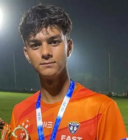 Our U19 player Prerit, who represented the CBSE team in the SGFI National tournament held in Srinagar.