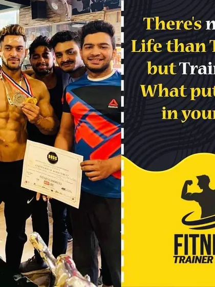 This is what victory looks like. Celebrating with my client after his win, holding his medal and certificate. We don't just train for the gym, we train to dominate the stage.