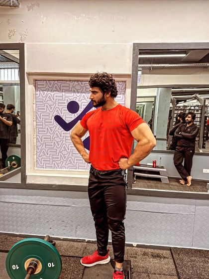 Day 81 of 100. Standing strong at Anytime Fitness. The visual changes from day to day become more apparent in the last 20 days.