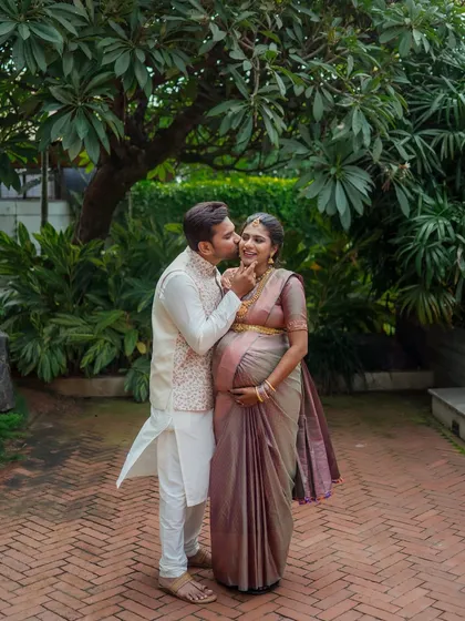 It's the unposed, genuine moments that often mean the most. A gentle kiss, a shared smile, these are the real memories I love to preserve from your maternity session.