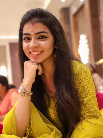 'Tera chehra jab nazar aae'. A happy, candid portrait from a family event.