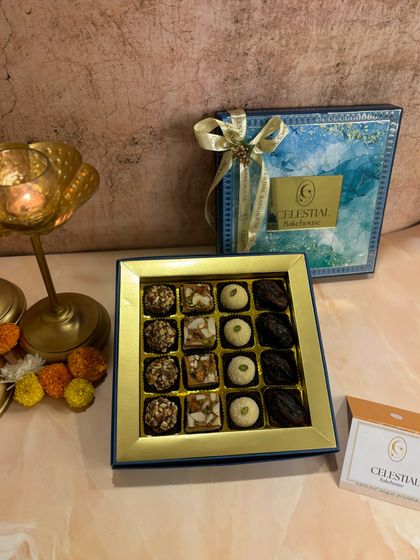 A festive setup featuring our 'Soulful Mithai' box, perfect for adding a touch of sweetness to your Diwali celebrations.