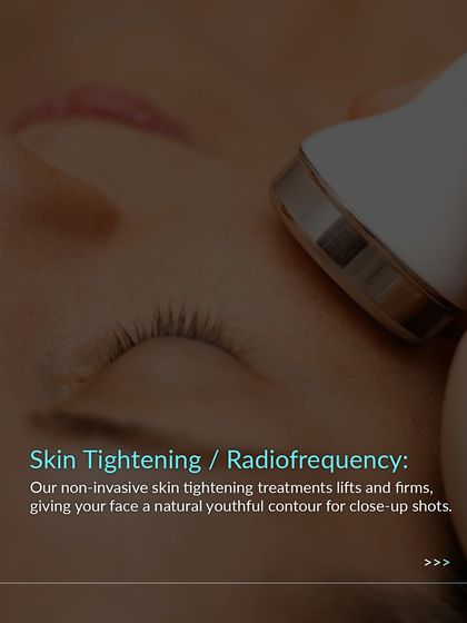 Our non-invasive radiofrequency treatments are perfect for pre-wedding prep. They lift and firm the skin, giving your face a natural, youthful contour for close-up shots.