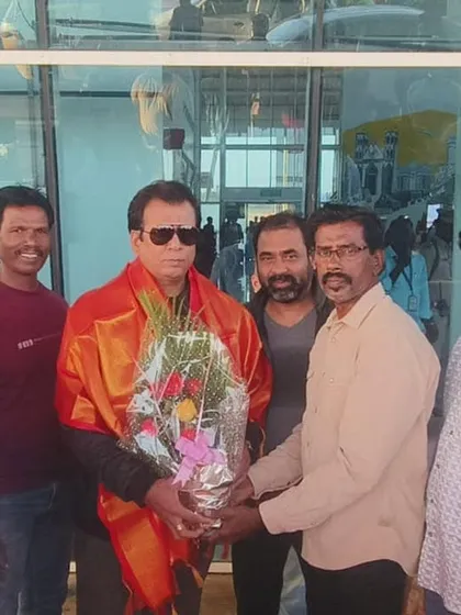 Receiving a bouquet from local organizers in Puducherry. Supporting new tournaments like this Open Championship is crucial for expanding our talent pool.