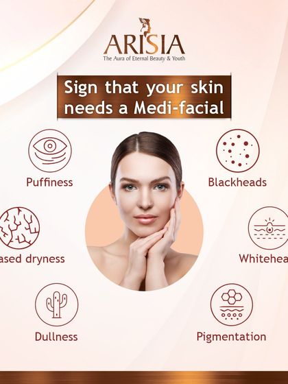 Is your skin showing signs of puffiness, blackheads, or dullness? This might be a sign that your skin needs a professional medi-facial to reset and rejuvenate.