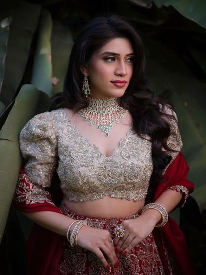 Geethanjali Venkatesh - Special Occasion Makeup Regal Reception & Sangeet Glam photo 94