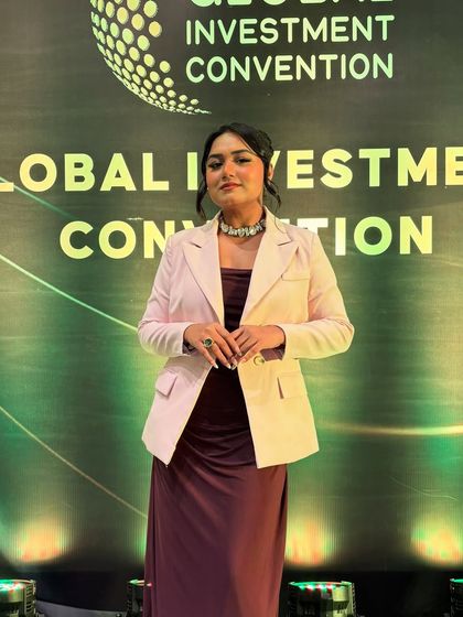At the Global Investment Convention 2025, ready to host leaders and innovators from around the world. My presence is tailored to match the global scale and importance of the event.