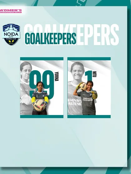 Introducing the last line of defense for our SheWolves team, our goalkeepers, ready for the Women's Championship.