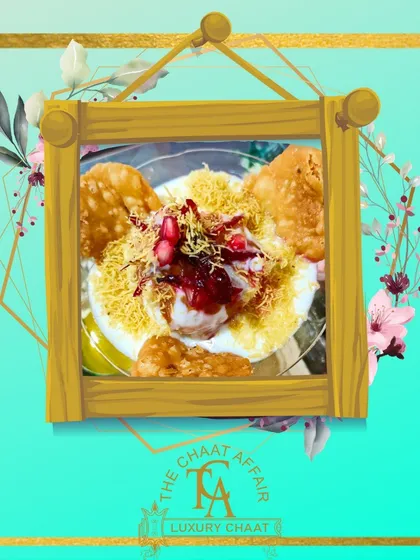 A beautifully framed shot of our Dahi Bhalla. This image captures our commitment to dedicated VIP care, where every dish is prepared and served with the utmost attention to detail and presentation.