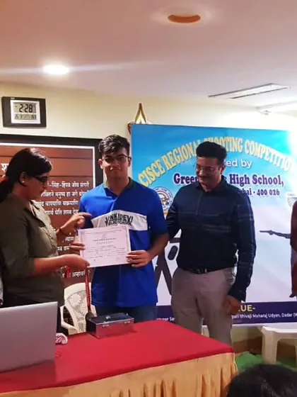 Congratulations to Aayan Goghabroi from our Andheri branch for winning a Silver Medal in the 10m Air Pistol event at the CISCE Regional shooting championship.