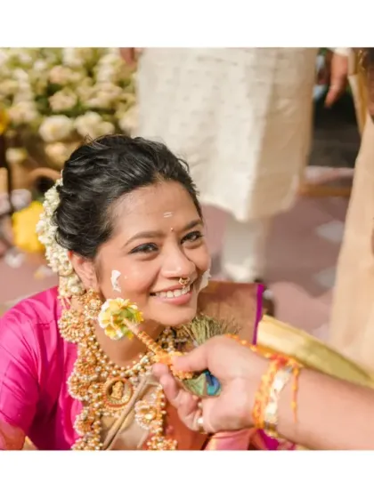 WhatKnot - Wedding Photography & Videography The Haldi Edit: Colours, Chaos & Laughter photo 11