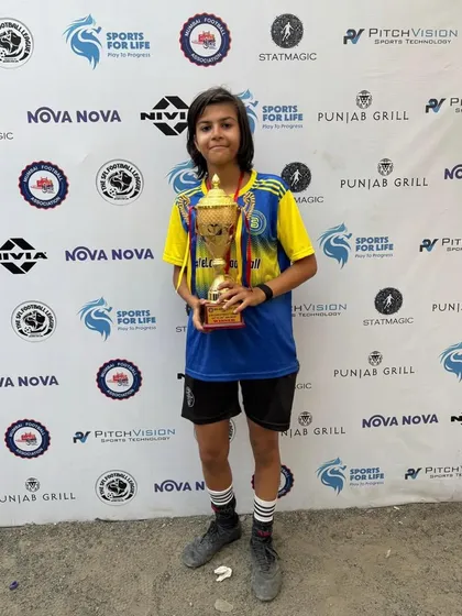 A shoutout to Vedita from our Girls U17 Program. Her relentless work ethic and hunger to excel make us proud.