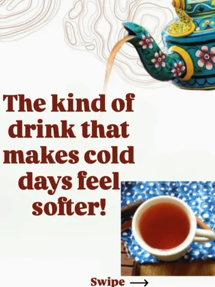 Cinnamon tea is the kind of drink that makes cold days feel softer. It's a warm, soothing beverage made by simply boiling cinnamon sticks in water. It's naturally sweet and incredibly comforting.