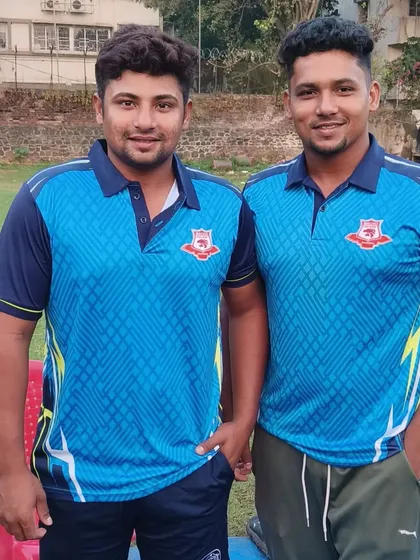 My boys, Sarfaraz and Moin. Both have grown up on the cricket ground, and their bond is as strong as their love for the game.