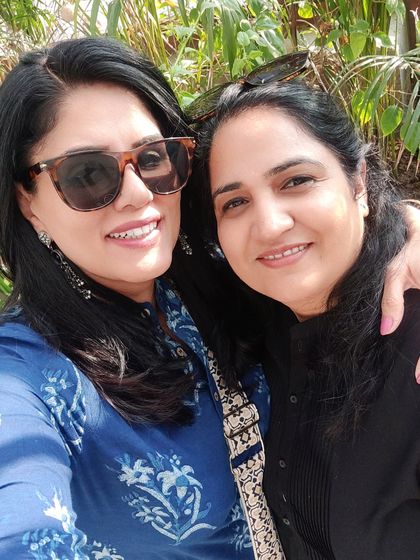 Another great selfie from a fun Sunday with a dear friend.