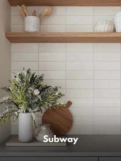 Subway tiles are a timeless classic for a reason. They provide a clean, simple, and versatile backdrop that works well with almost any kitchen style, from modern to traditional.
