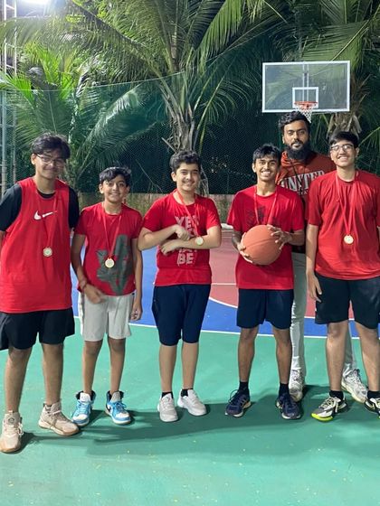 Another U-16 team celebrating their participation in "The Carnival." Teamwork and sportsmanship are at the heart of our events.