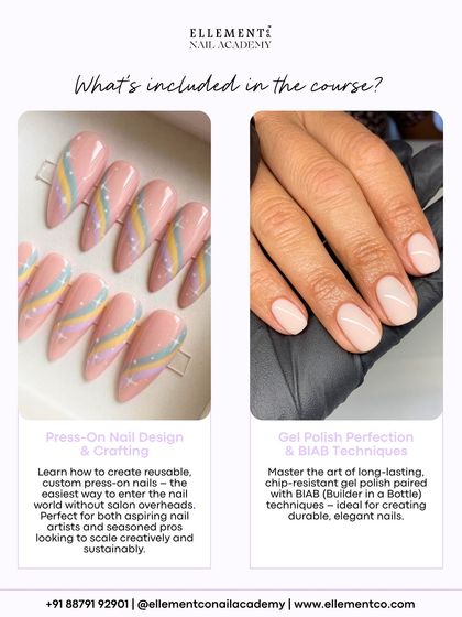 Learn how to create reusable, custom press-on nails. This is a perfect skill for aspiring nail artists looking to create and sell their art without the overhead of a salon.