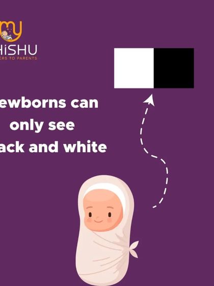 Fun Fact: Newborns can only see in black and white for the first few months. Understanding your baby's development helps you interact with them more effectively.