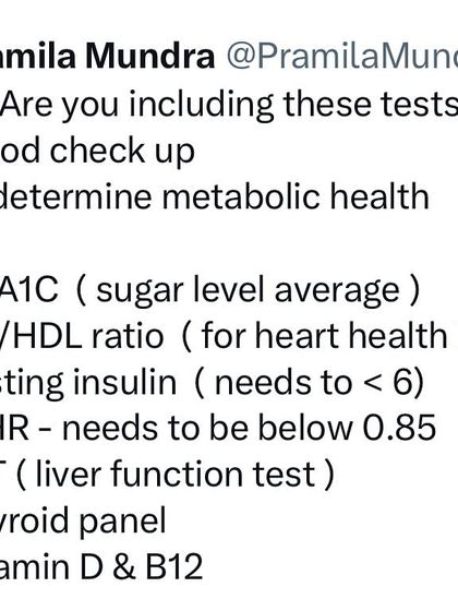 To truly understand your metabolic health, you need to look at the right blood markers. I advise my clients to get specific tests like HbA1c, fasting insulin, and a full thyroid panel, not just a standard check-up. This data allows us to create a truly personalized plan.