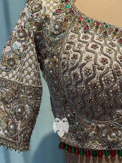 Blouse House by Mahitha Prasad - Custom Blouse Design & Embroidery Muhurtham Masterpieces: The Bridal Edit photo 23