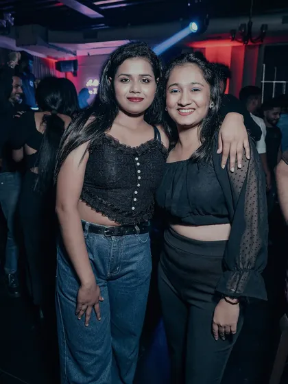 Friends enjoying a night out. The energy of the crowd fuels my performance.