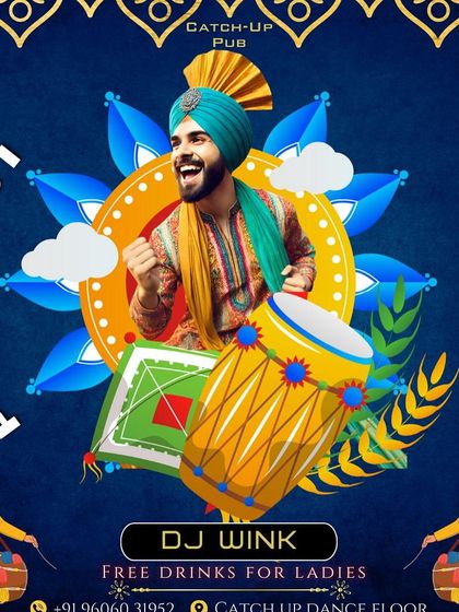 Celebrating 'Punjabi Lohri' at Catch-Up Pub. I specialize in providing the perfect Bhangra and Punjabi beats for cultural festivals, ensuring an authentic and energetic experience.
