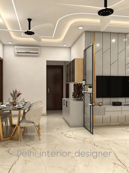 Irshad Saifi - Residential Interior Design & Renovation Living & Dining Spaces photo 6