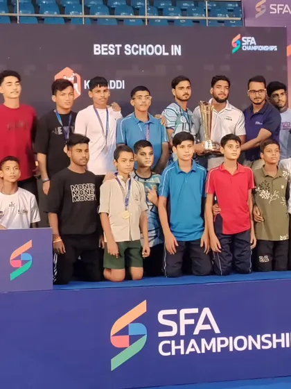 Recognized as the 'Best School in Kabaddi' at the SFA Championships in Delhi NCR. This award is a testament to the skill and hard work of every single player.
