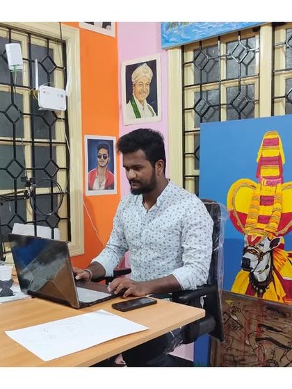 Sharan Ediga - Custom Portrait Art About Me photo 4