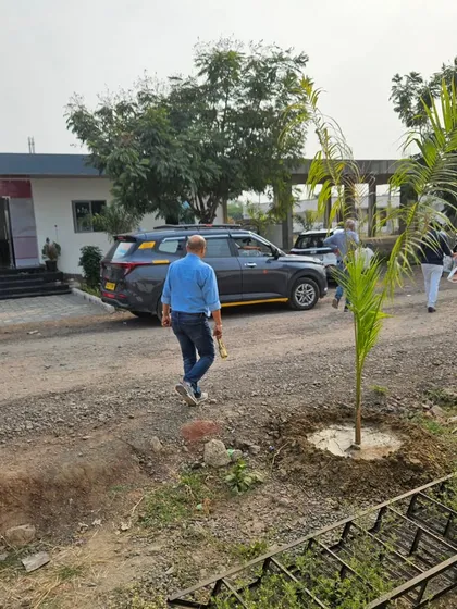Arriving on-site for a factory Vastu consultation. The placement of machinery, raw materials, and administrative offices all fall under the purview of industrial Vastu.